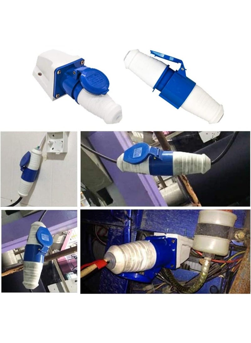 Fixer 16 A 3-Pin Industrial Waterproof Plug & Socket Connector – IP44/Weather-Resistant Male & Female Power Connection - Image 5